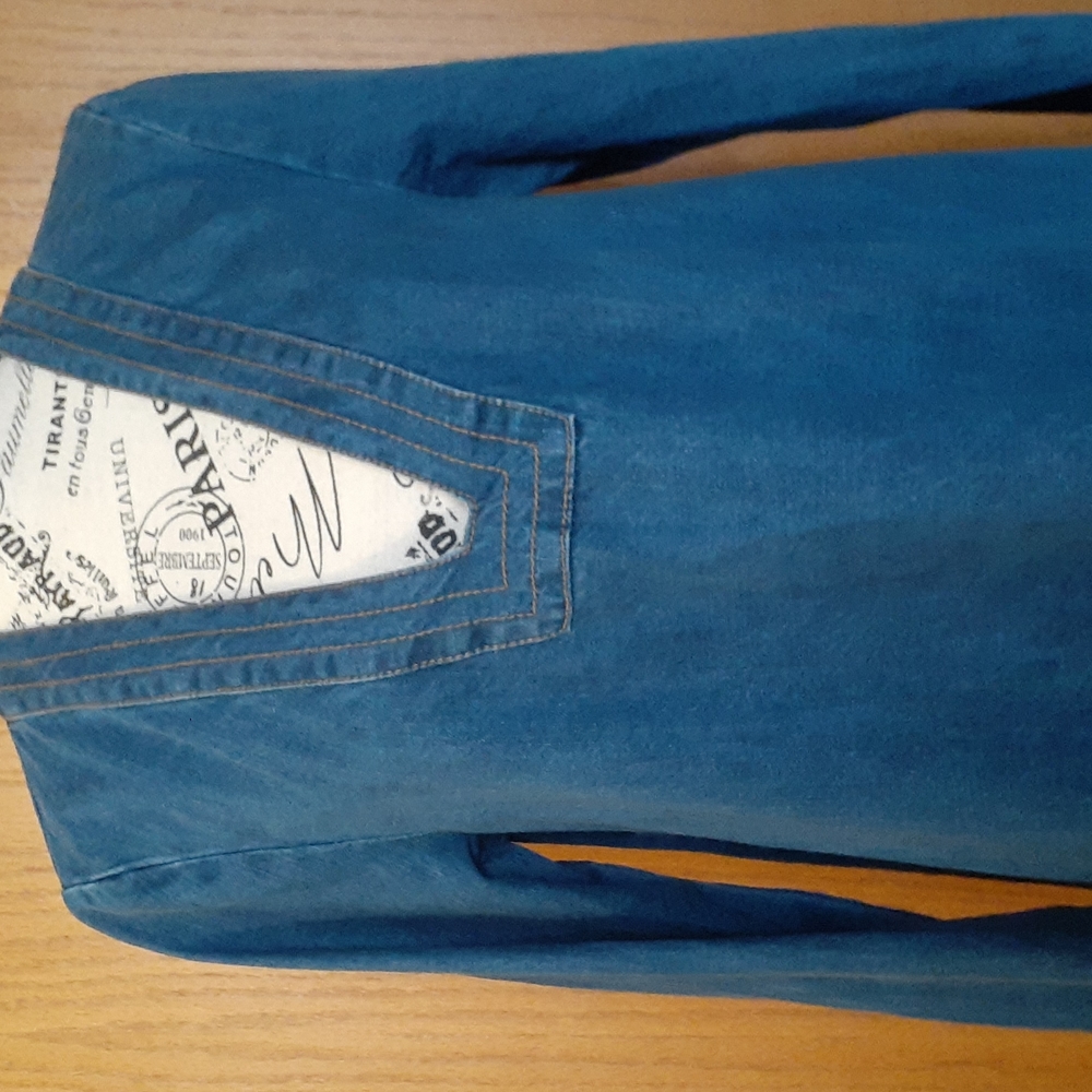 Free People  Denim Top
